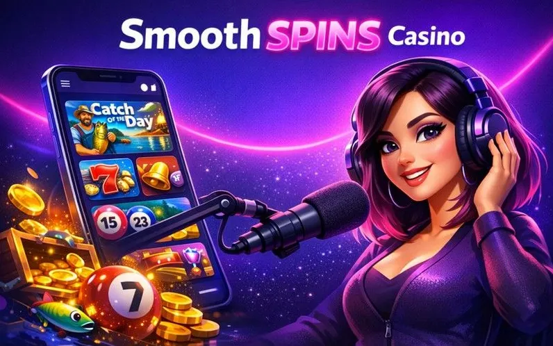 Smooth Spins mobile app overview