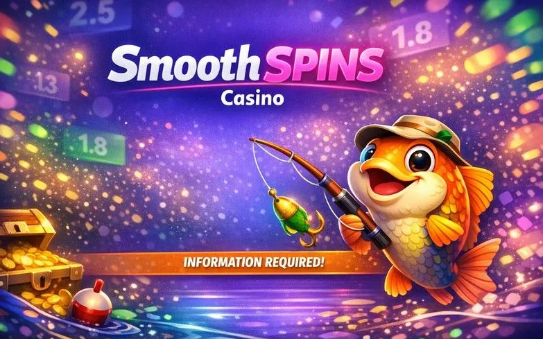 Smooth Spins Casino betting and bonus section hero banner